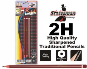 2H Pencils 3’s