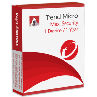 Trend Micro Maximum Security 2024 1 Device 1 Year Licence